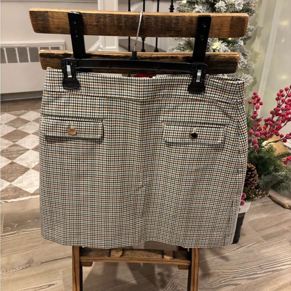 LOFT Women's Plaid Skirt - Size 8 NWOT